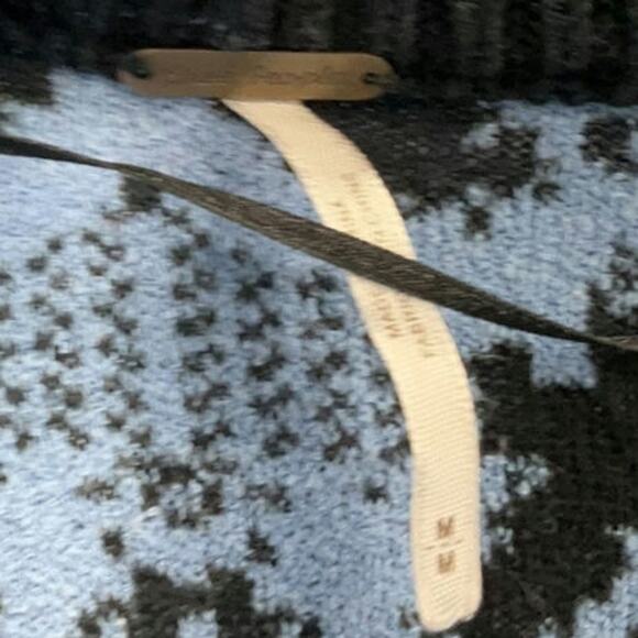 Free People Blue Winter Skies Sweater Dress - Picture 4 of 4